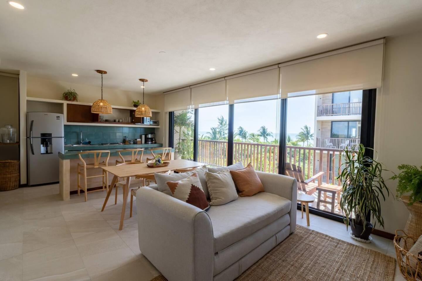 Hermoso Departamento Con Vista Al Mar Isla Holbox Dış mekan fotoğraf