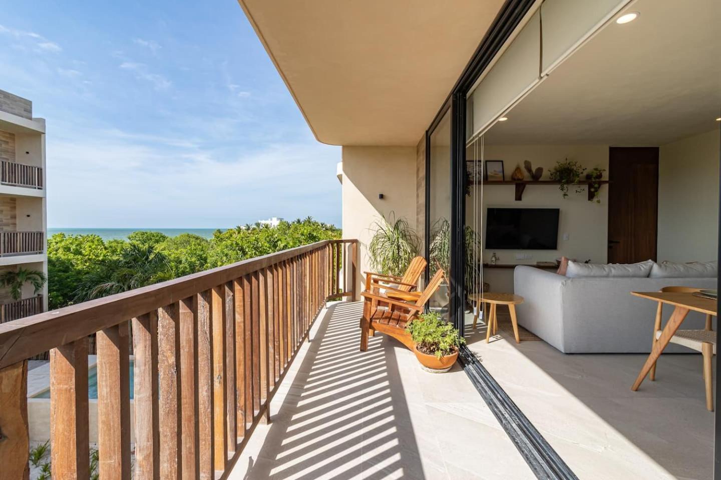 Hermoso Departamento Con Vista Al Mar Isla Holbox Dış mekan fotoğraf